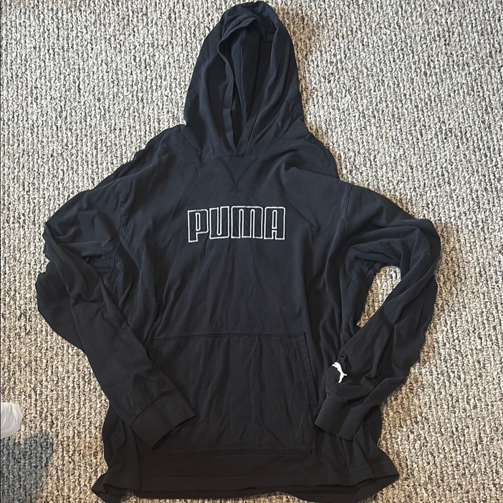 Puma Black Pullover Hoodie